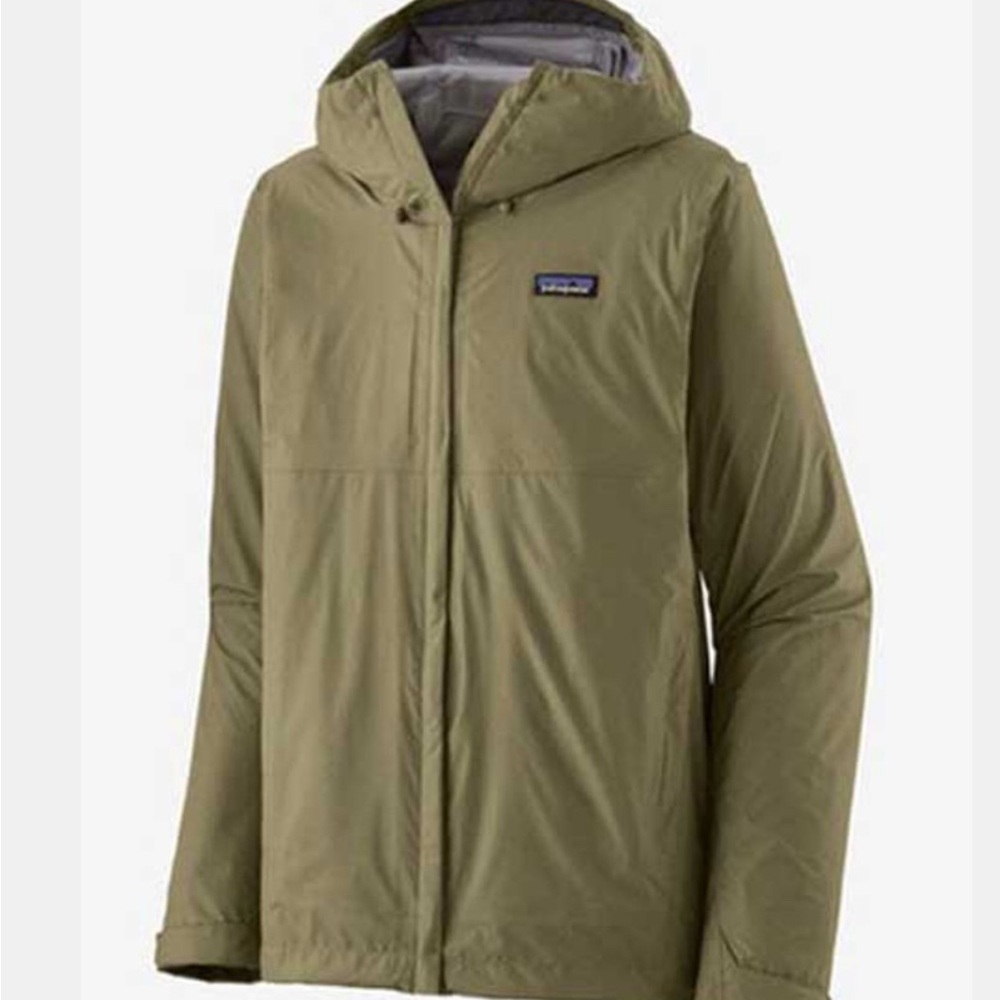 Patagonia Men's Olive Hooded Jacket